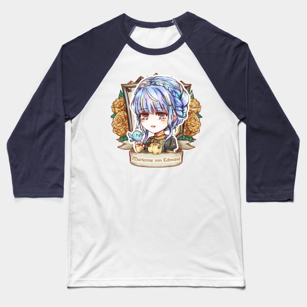 Marianne of the Golden Deers Baseball T-Shirt by candypiggy